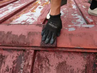 手作業によるケレン